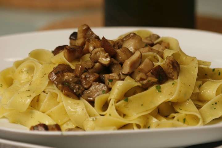 Tagliatelle ai funghi porcini