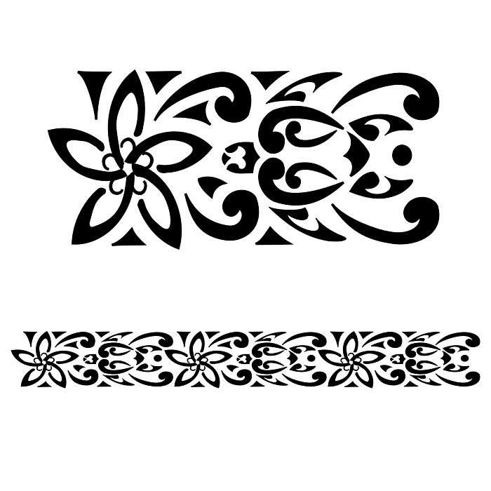 Tatuaggio maori per braccio