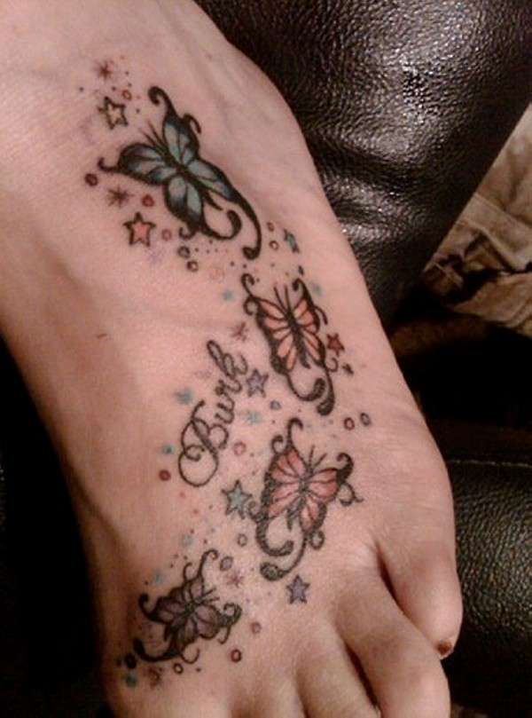 Tatuaggio sul piede