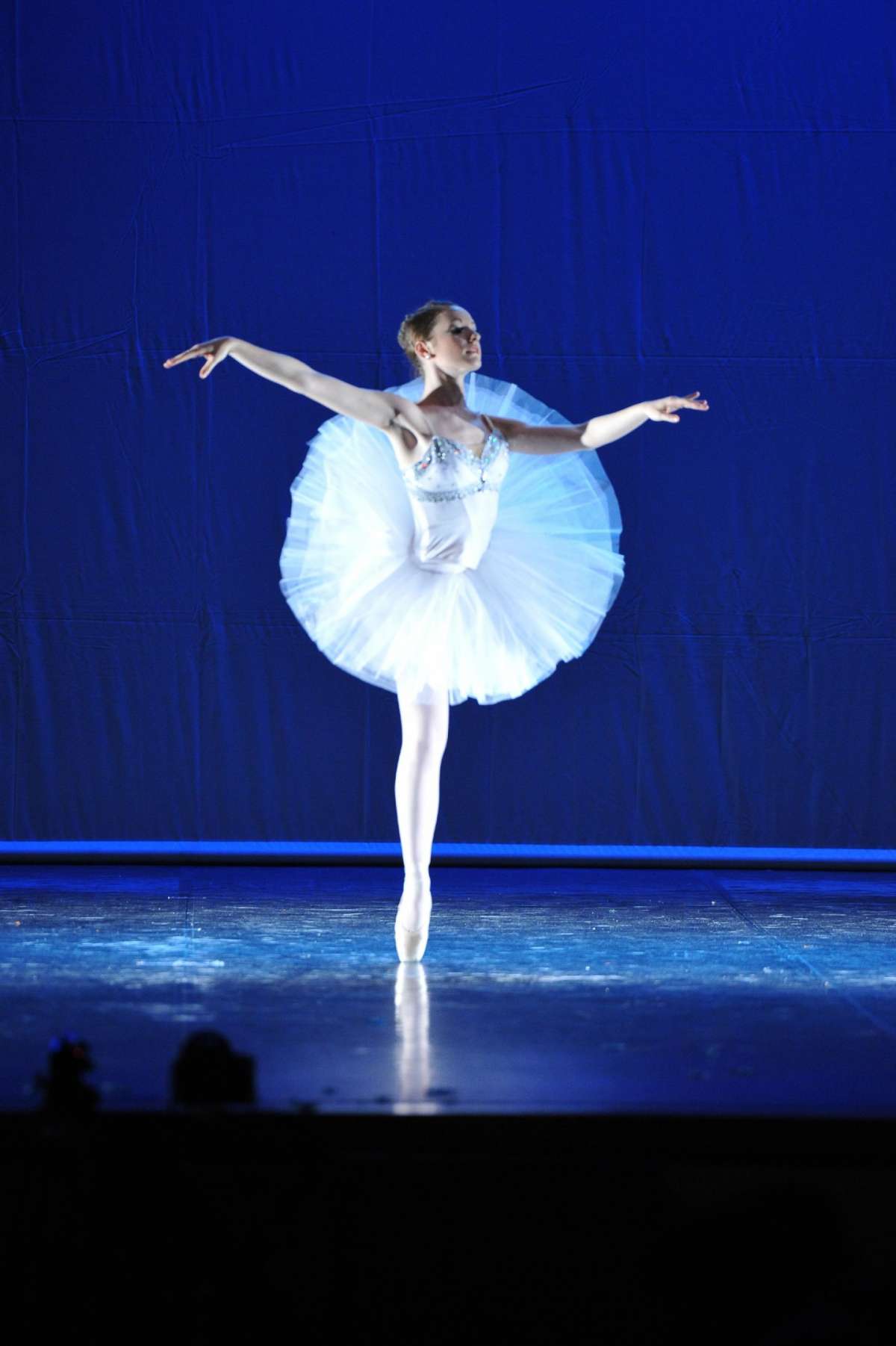 Una ballerina in scena