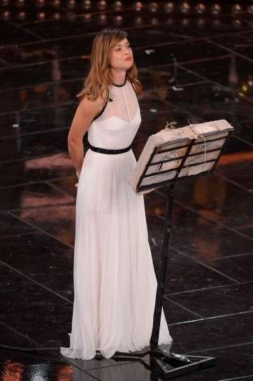 Valeria Bilello in Emilio Pucci
