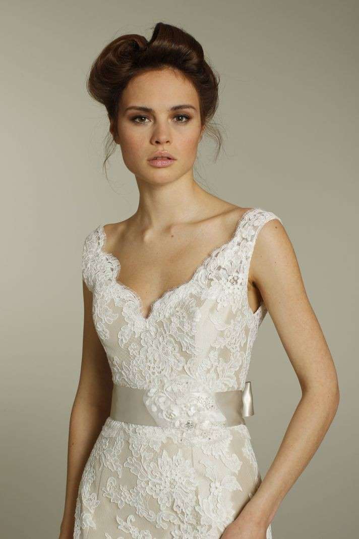 Abito da sposa in pizzo