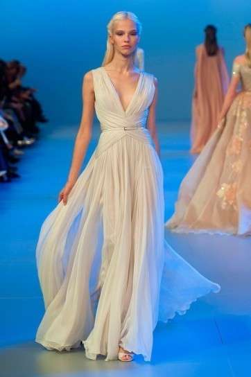 Abito da sposa romantico in chiffon