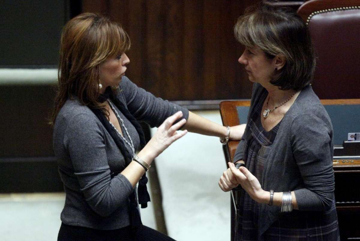 Alessandra Mussolini alla Camera