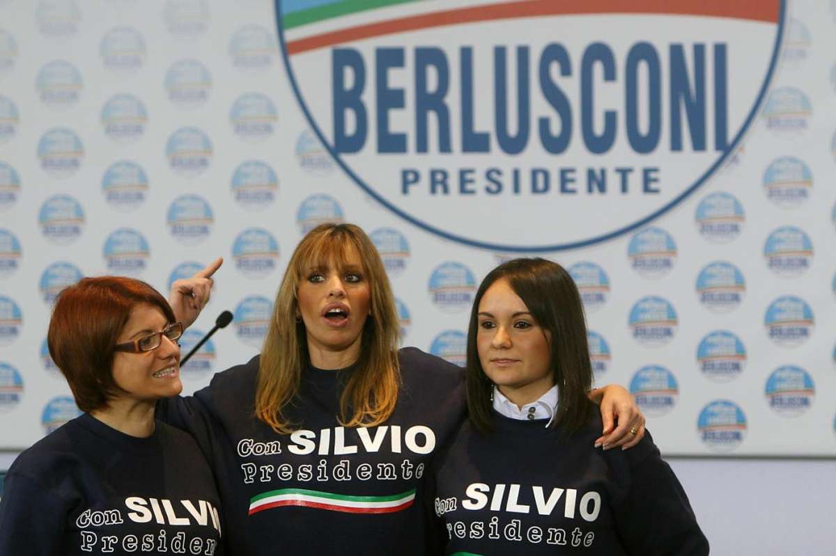 Alessandra Mussolini nel 2008