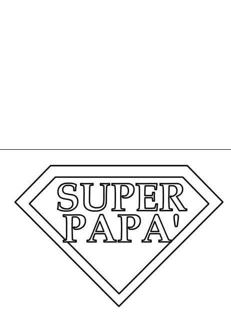 Biglietto da super papà