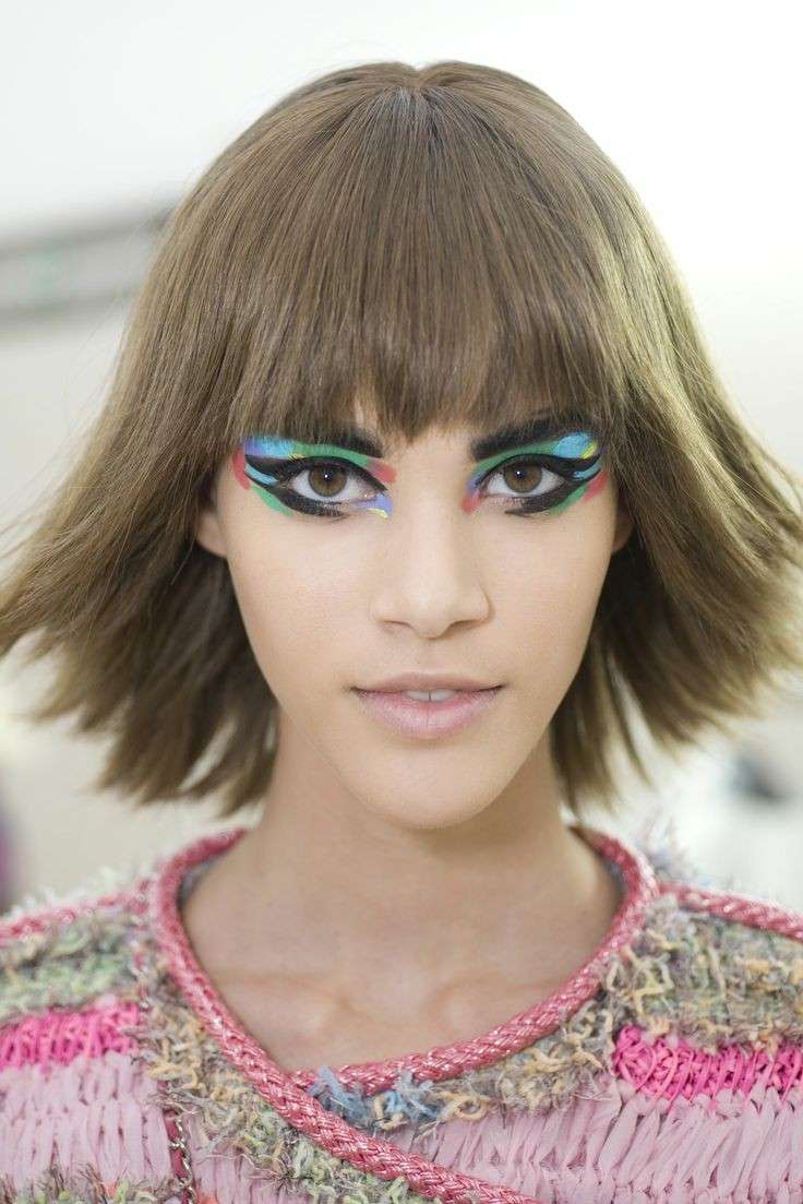 Bob corto sfilata Chanel
