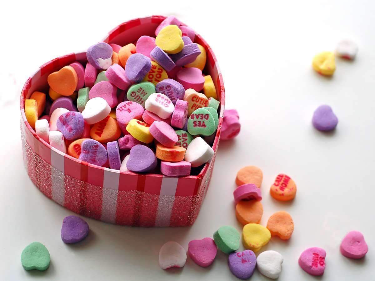 Caramelle per San Valentino
