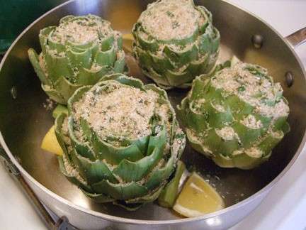 Carciofi in padella