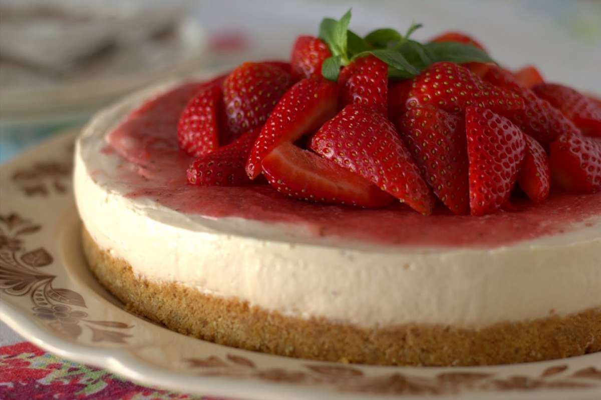 Cheesecake alle fragole