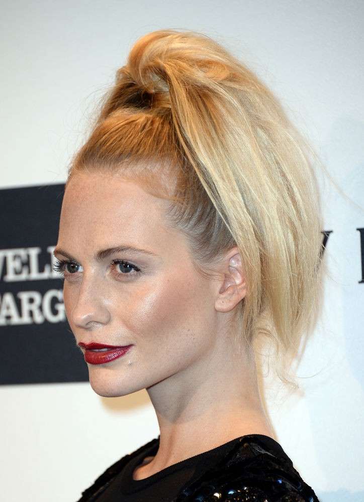 Coda di cavallo di Poppy Delevingne 2014