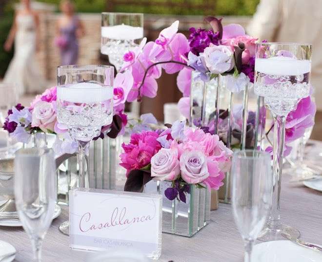 Composizione minimal radiant orchid