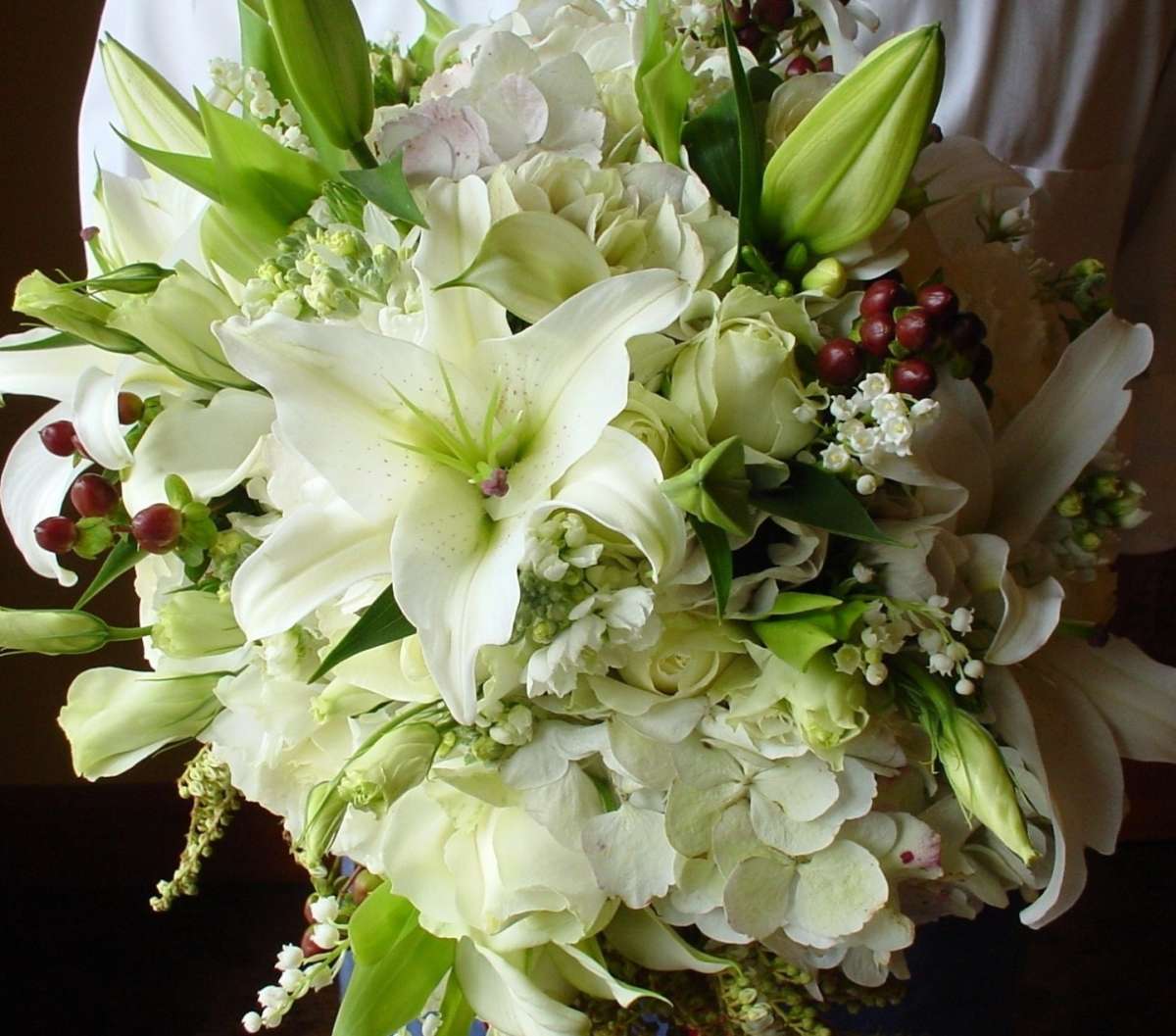 Creazione con varie tipologie di fiori