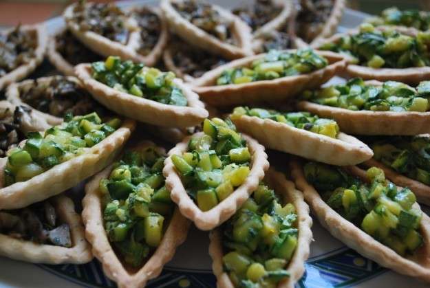 Crostini con le zucchine