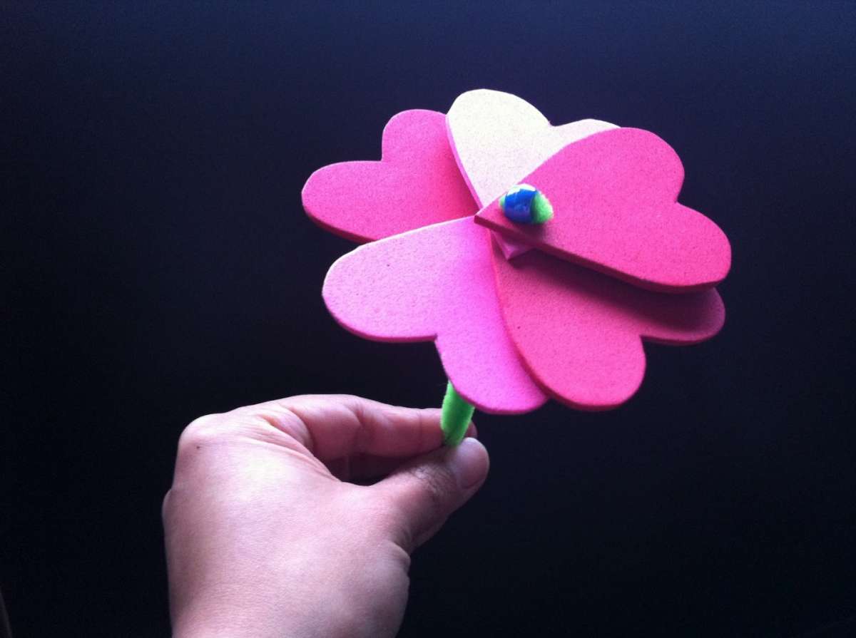 Cuoricini a fiore