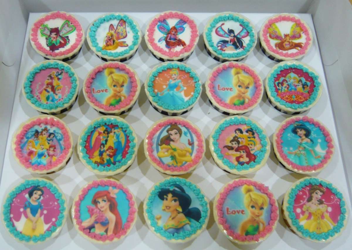 Cupcakes delle Winx e principesse