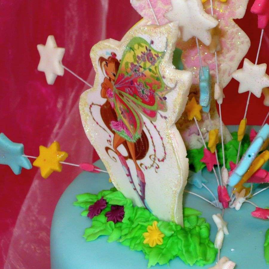 Decorazione dolce delle Winx