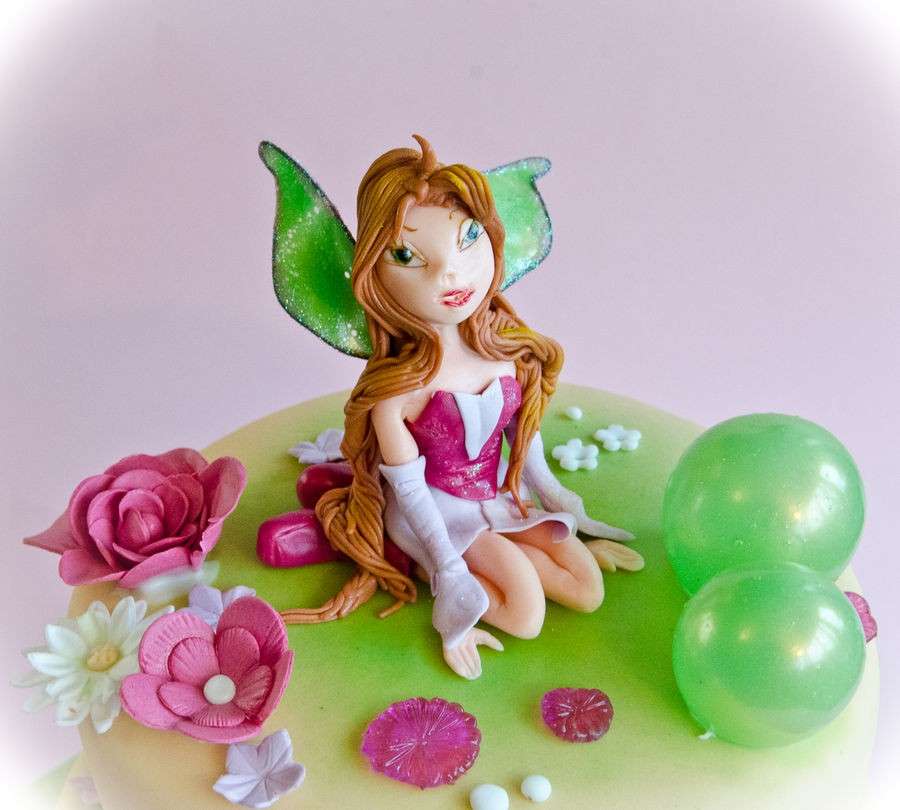 Fatina delle Winx sulla torta