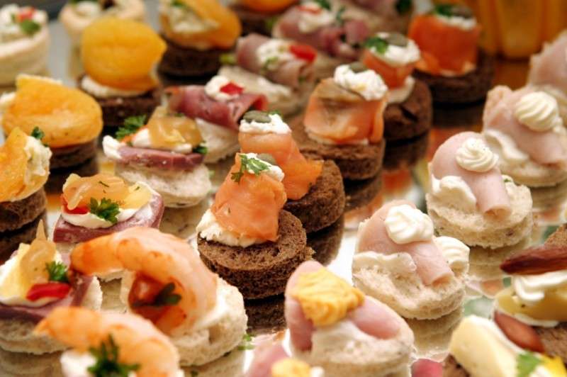 Finger food per l'aperitivo