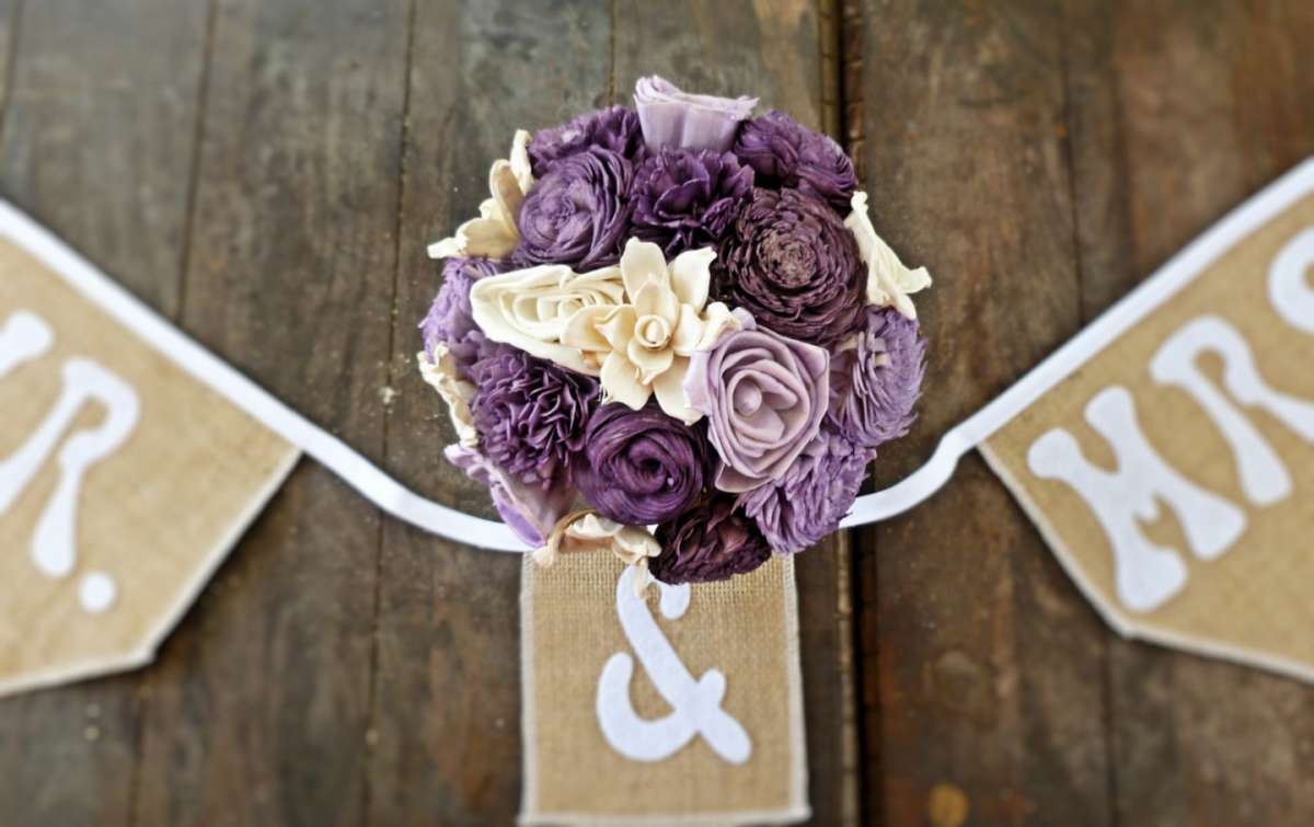 Fiori per matrimonio country chic