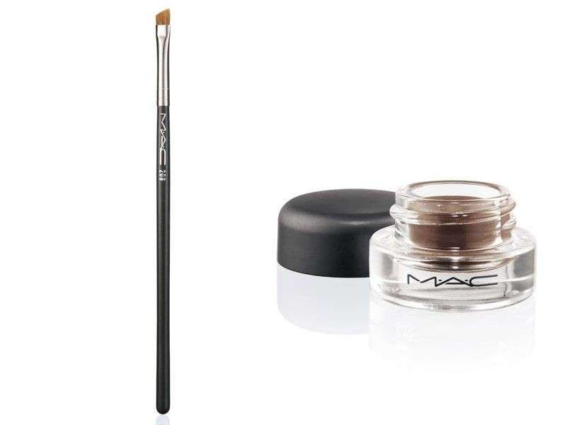 Fluidline Brow Gelcreme di Mac con pennello