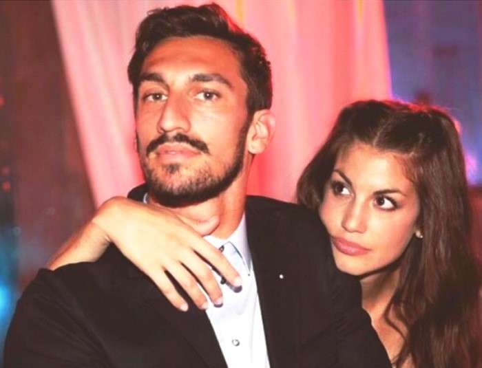 Francesca Fioretti e Davide Astori