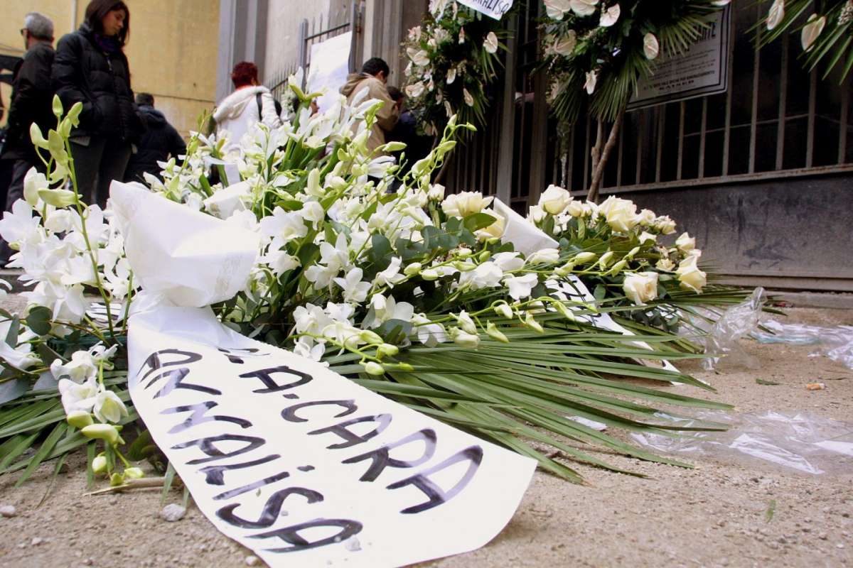 I funerali di Annalisa Durante