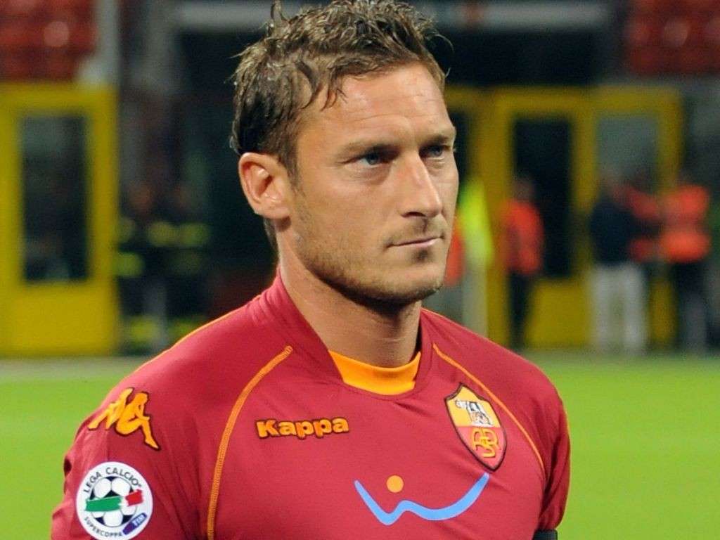 Il calciatore più bello Francesco Totti