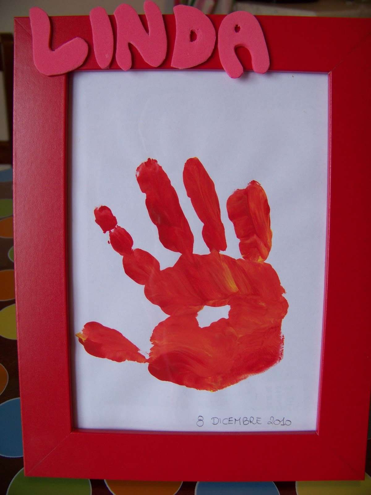 Impronta mano