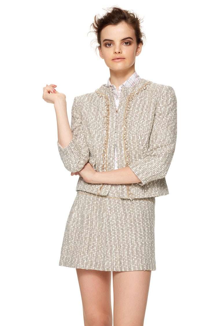Mini skirt e giacca Chanel