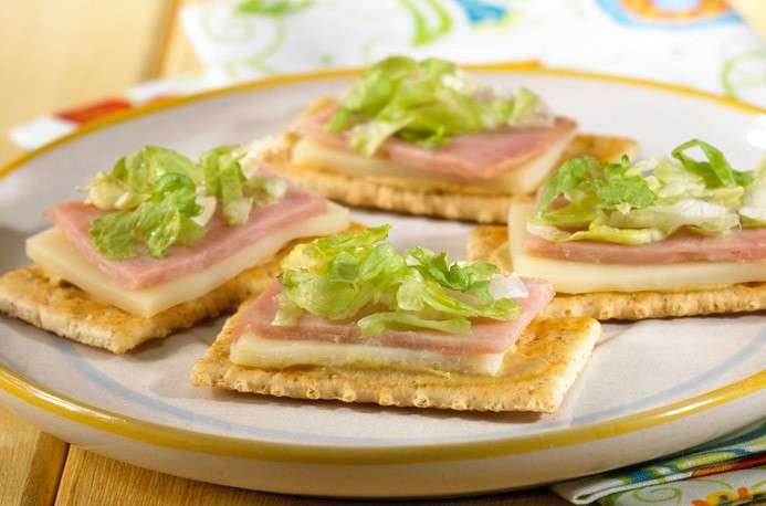 Salatini con prosciutto