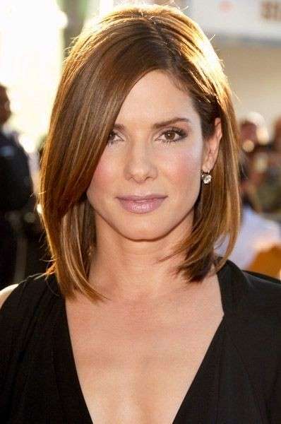 Sandra Bullock beauty look