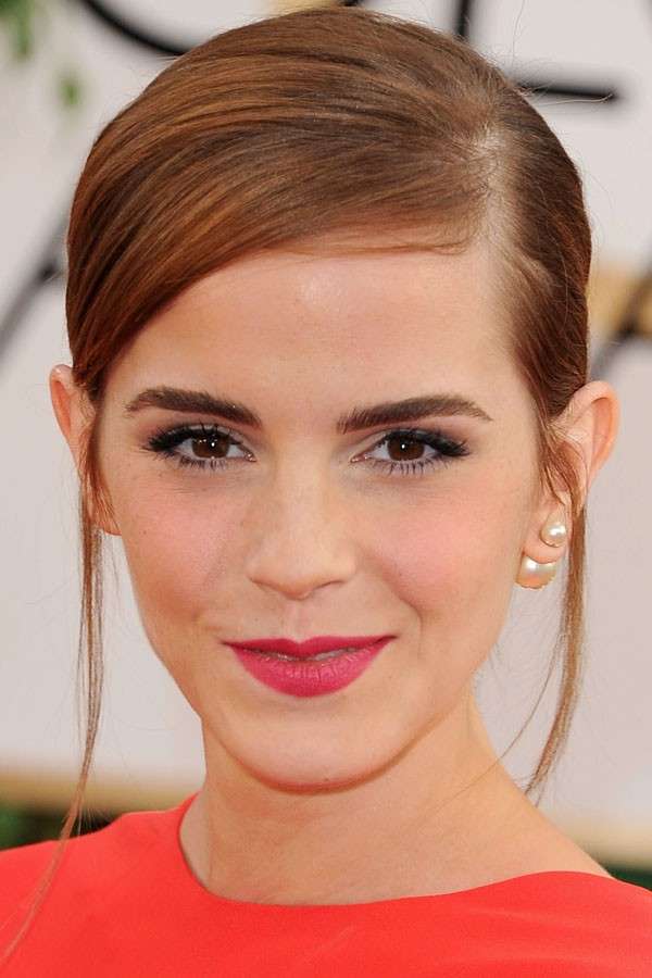 Taglio e acconciatura capelli fini di Emma Watson 2014