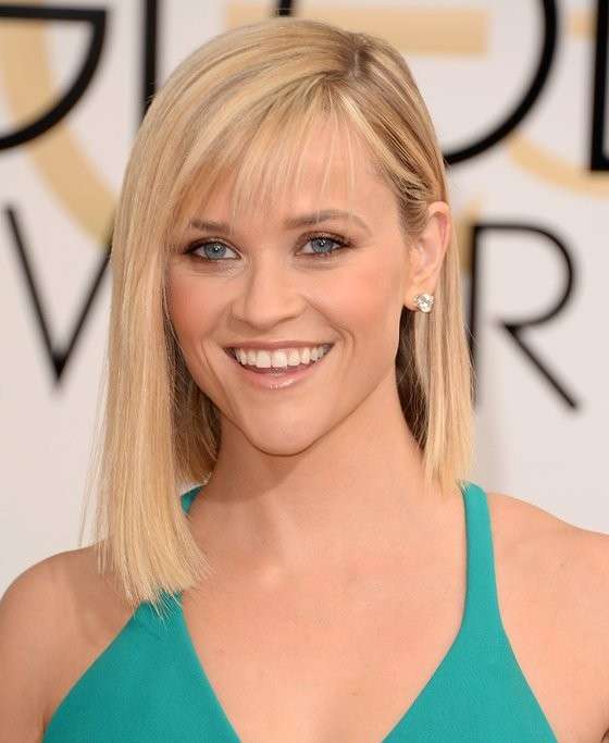 Taglio e acconciatura capelli fini di Reese Witherspoon 2014