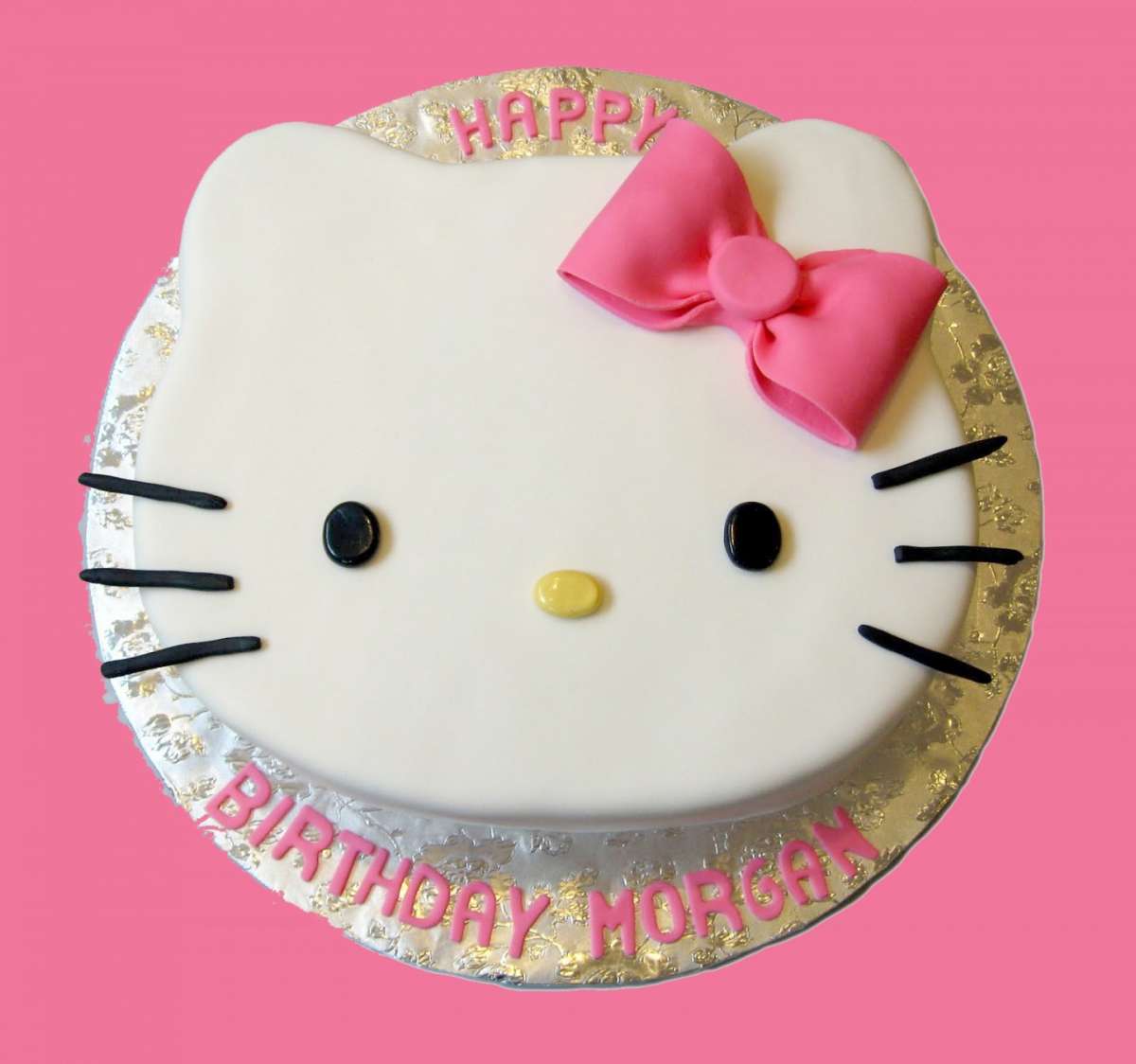 Torta a forma di Hello Kitty