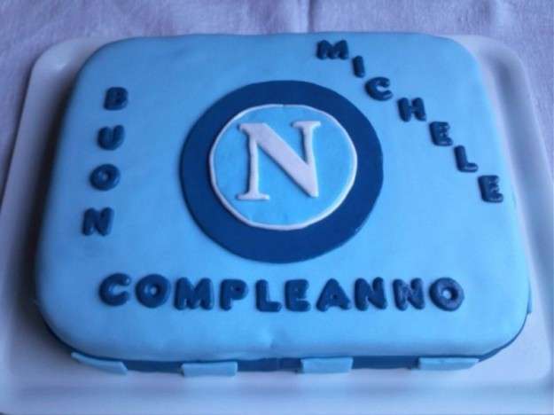 Torta azzurra del Napoli