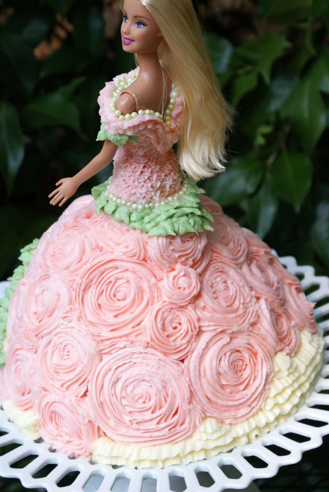 Torta Barbie rosa