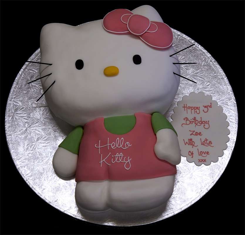 Torta gattino della Sanrio