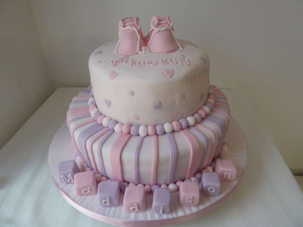 Torta rosa e lilla