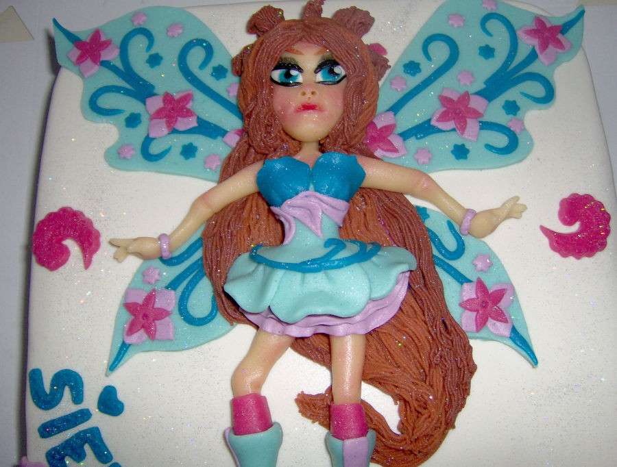 Torta Winx nel dettaglio