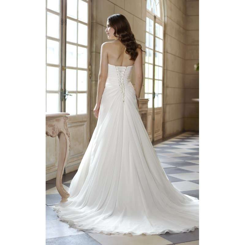 Abito da sposa in chiffon