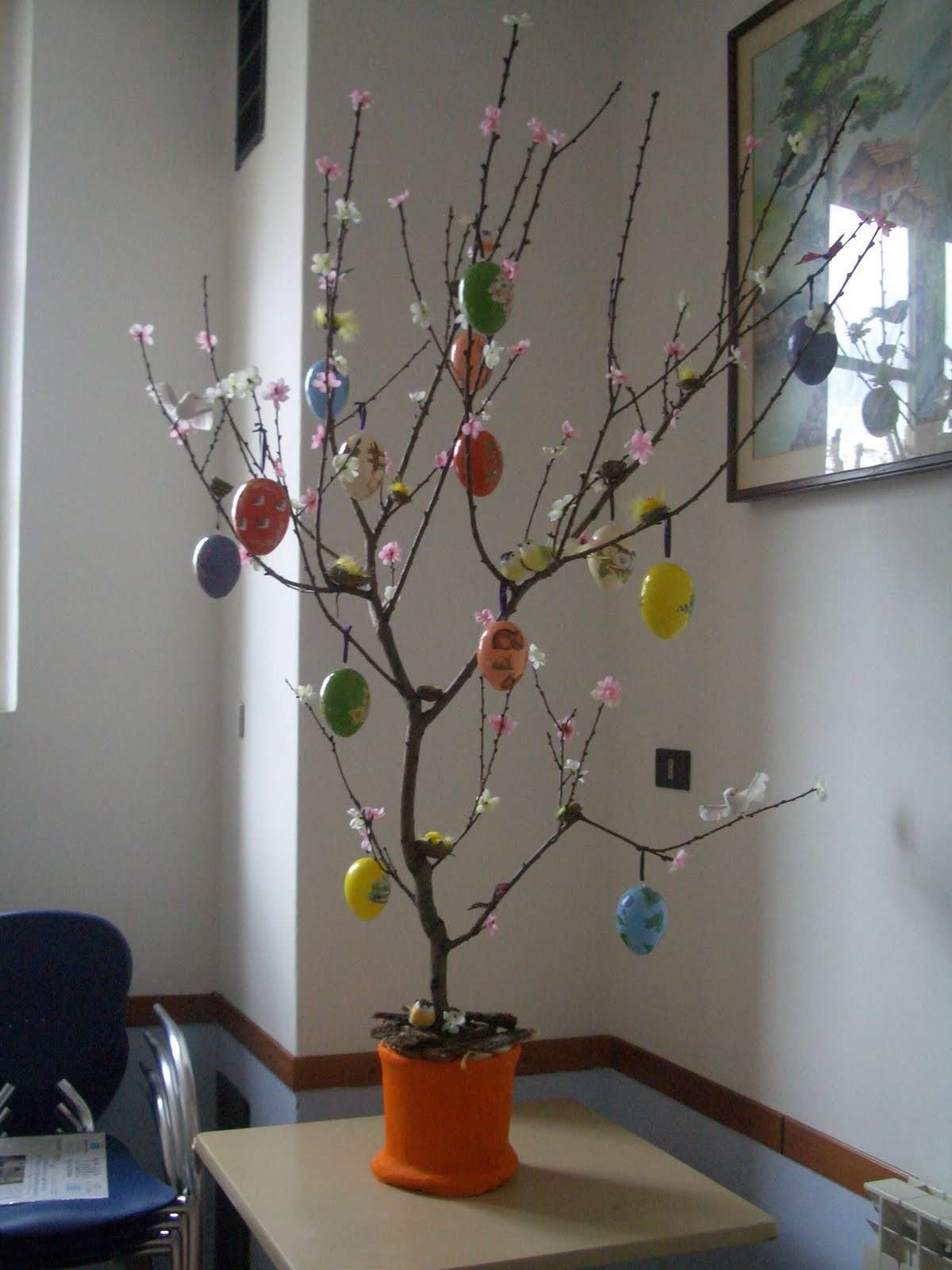 Albero decorato con le uova