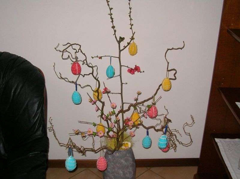 Albero decorato fai da te