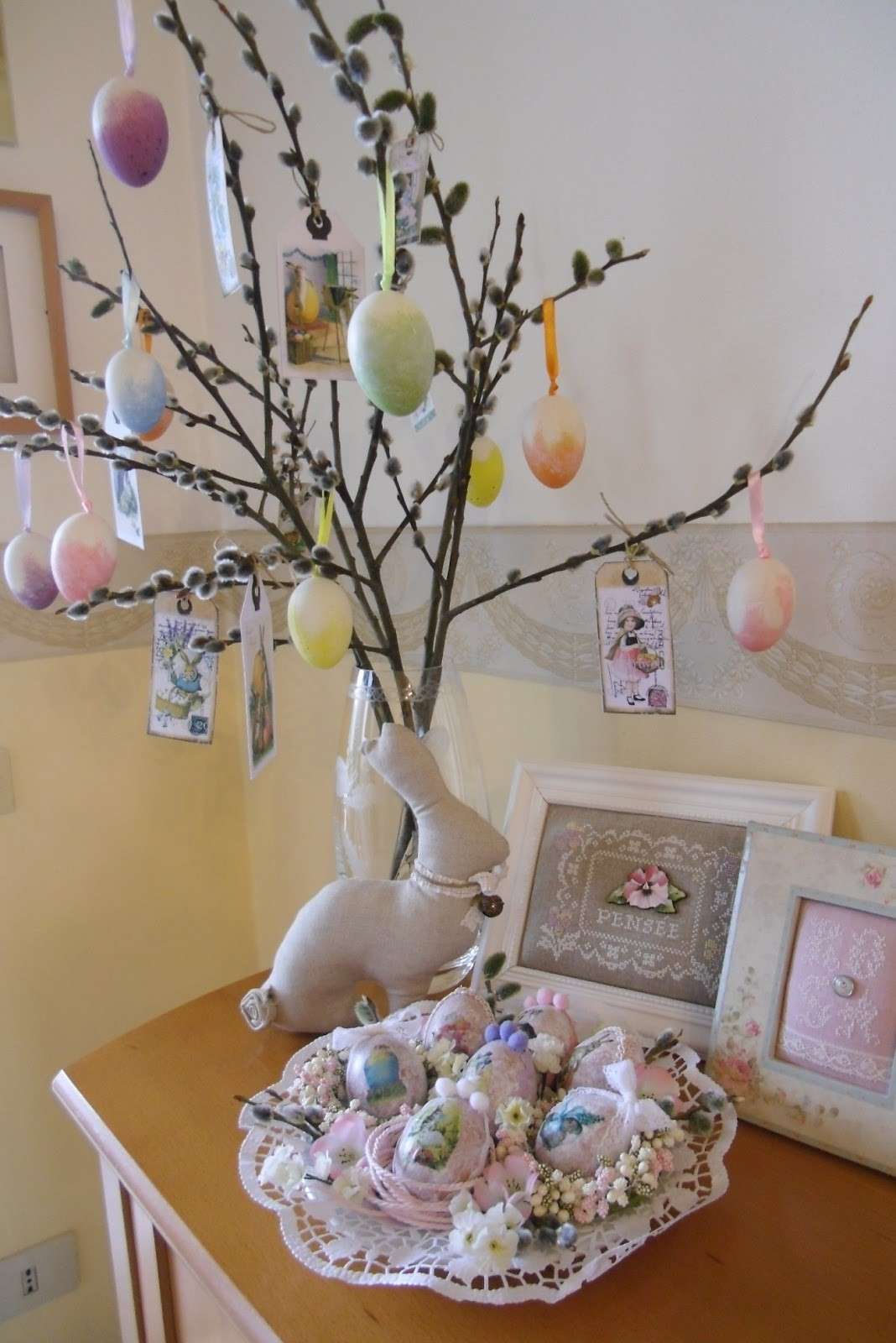 Albero di Pasqua pastello