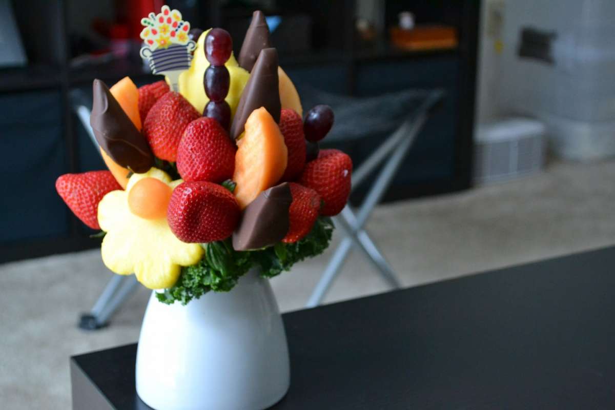 Bouquet di frutta elegante