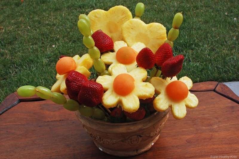 Bouquet di frutta semplice