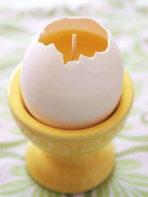 Candela nell'uovo