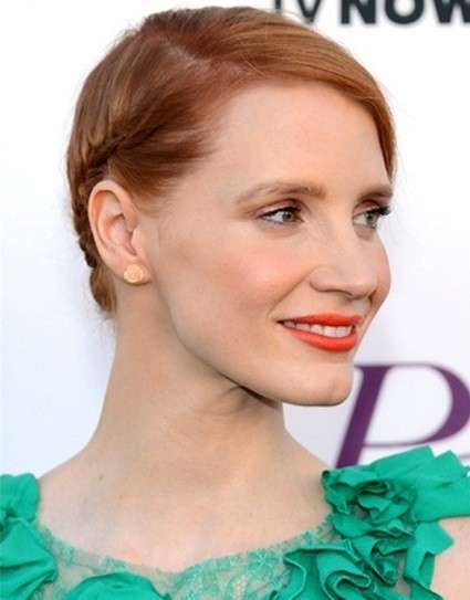 Capelli rossi di Jessica Chastain