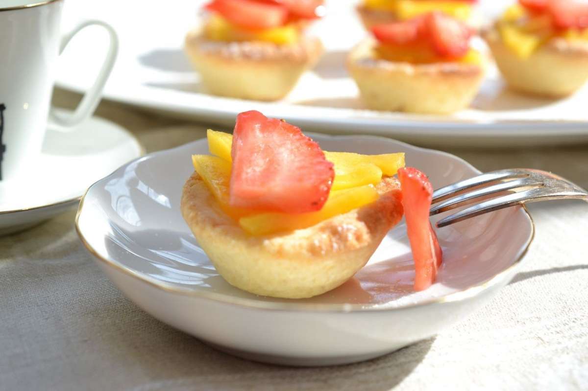 Cestini con crema