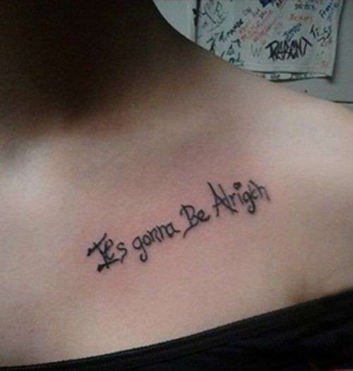 Errore in inglese sul tatuaggio